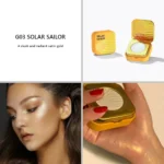 Kaleidos Space Age Chameleon Diamond Highlighter & Eyeshadow Palette Luminous Shimmer Face Makeup - Image 6