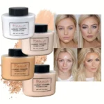 4 Color Luxury Powder for Women Face Foundation Banana Powder Bottle Loose Powder Authentic Oil-Control Beauty Make Up Art Tools - Image 2