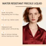 Zephoco Water Resistant Freckle Liquid Long Lasting Simulation Spot Fake Dot Quick Dry Natural Waterproof and Sweat Proof Makeup - Image 4