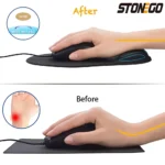 STONEGO Keyboard Mouse Laptop Wristband Mouse Pad With Wrist Protect Notebook Environmental Protection EVA Wristband Mouse Pad - Image 4