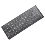 NEW Hebrew White Letters Keyboard Stickers Keyboard Button Alphabet Stickers Laptop Desktop Computer Keyboard Protective Film - Image 3