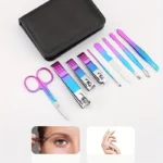 9-18pcs Set Professional Stainless Steel Manicure & Pedicure Kit Precision Nail Care with Travel Case with Nail Clipper Scissor - Image 4