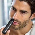Rechargeable Nose Hair trimmer and Facial Hair remover for Men Nose Hair Shaver for nasal clearance - portable grooming tool for - Image 2