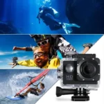 4K Ultra HD Action Camera 3MP 900mAh Underwater Waterproof Case Outdoor Sports Helmet Video Recording Cameras With 2.0 HD Screen - Image 4