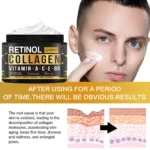 Men's Retinol Collagen Face Cream Skincare Moisturizing Brightening Hydrating Smooth Wrinkles Firming Facial Men Skin Care - Image 3