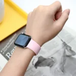 Silicone Band For Apple Watch strap 44mm 45mm 40mm 41mm 42-38mm 45 mm sport bracelet iwatch series 8 7 6 5 4 3 SE 9 Ultra 2 49mm - Image 4
