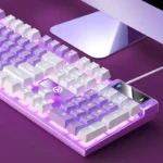 YINDIAO Keyboard Gaming Wired Laptop Desktops PC Computer Office Accessories Low Profile Gamer Keyboards With Numpad - Image 3