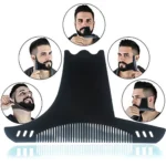 Men Beard Styling Template Stencil Beard Comb Men Beard Shaping Tool Modeling Ruler Shaping Styling Trimming Moustache Barber - Image 3