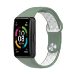 Silicone Strap For Huawei 6 FRA-B19/6 pro/Honor Band 6 ARG-B19/Honor Band 7 Watchband Replacement Waterproof Sweatproof - Image 4