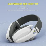 BINNUNE BW06 2.4GHz Wireless Gaming Headset with Mic for PS5 PS4 PC Mac Playstation Bluetooth Gaming headphone with Microphone - Image 4